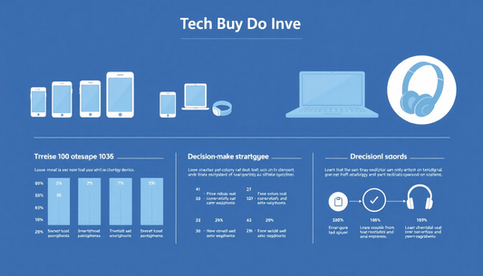 Smart Tech Buying Guide – How to Choose the Right Electronics Without Overspending