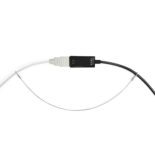 30 Pack Adjustable Cable Tether Universal Computer Adapter Lock Kit DIY Kit Stainless Steel with Nylon Coat Tether Computers/Dongles/HDMI/VGA/DP Adapter