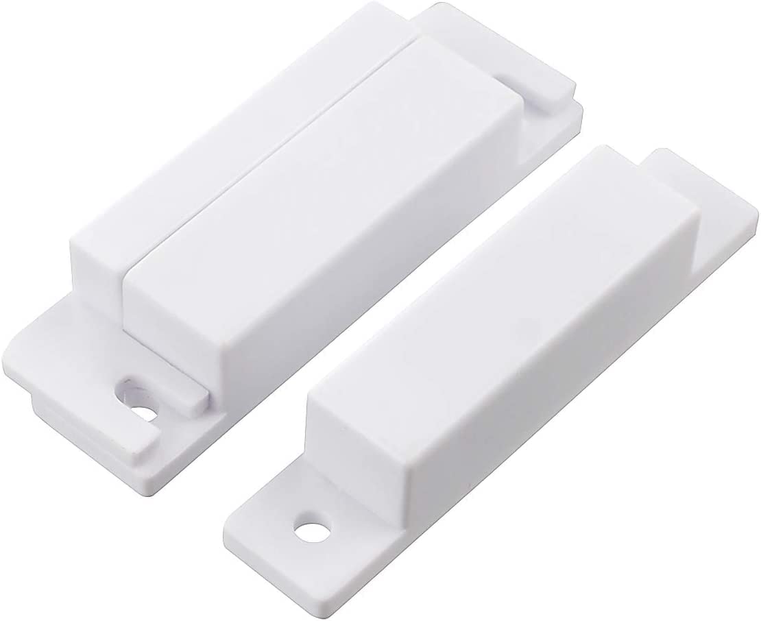 MC-31 Surface Mount Wired NC Door Contact Sensor Alarm Magnetic Reed Switch White 10pcs