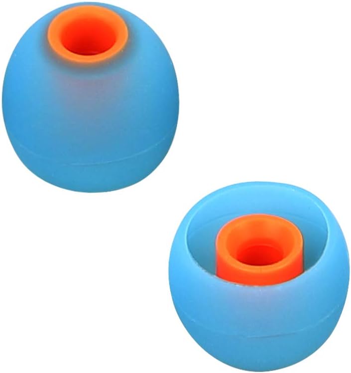 Earbud Silicone Ear Tips Earbuds Replacement Ear Tips Gels Bud for Popular in-Ear Headphones Other Inner Hole from 3.8mm - 5.1mm Earphones 9 Pairs S/M/L
