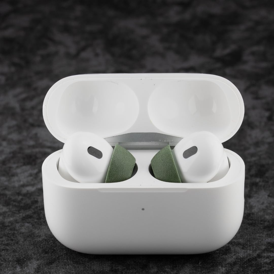 Comply TrueGrip MAX | Premium Memory Foam Replacement Earbud Tips for Apple AirPods Pro 1 & 2 | Long Lasting Comfort, MAX Durability, Secure Fit, Superior Noise Isolation| Green (S/M/L) (3 Pairs)
