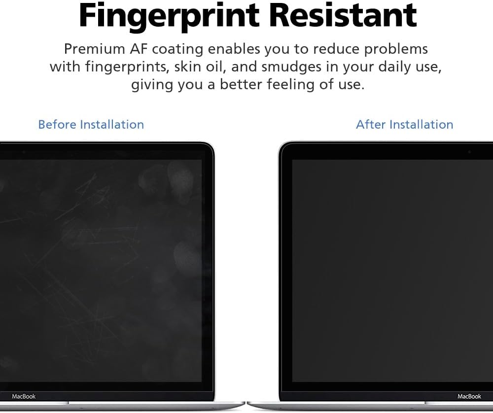 Magnetic Privacy Screen Protector for MacBook Pro 14 Inch (2024 M4,2023 M3 2022 M2 2021 M1), Removable Anti Glare Anti Blue Light Anti Spy Screen Filter