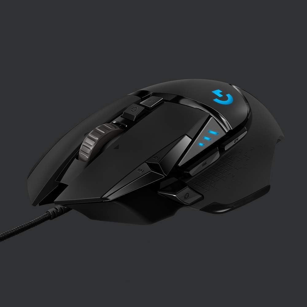 Logitech G502 Hero Wired Gaming Mouse + G Pro X Gaming Headset Bundle - Black