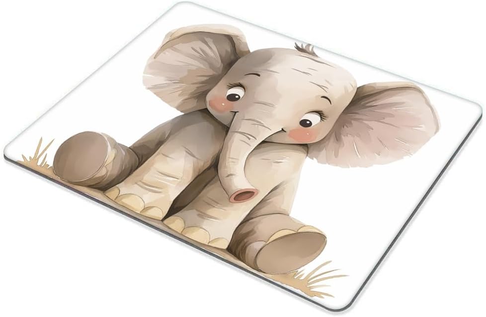Elephant(2) Mouse pad Customized Mousepad Non-Slip Rubber Base Mouse Pads for Computers Laptop Office Desk Accessories Mouse pad