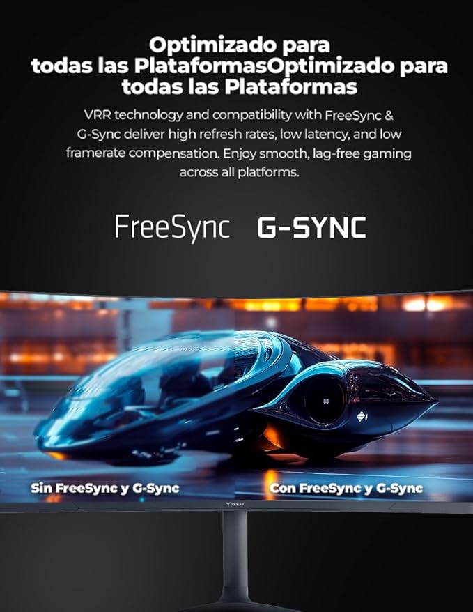 YEYIAN 34 inch Ultrawide Curved 180Hz Gaming Computer Monitor 1ms 1500R VA Screen PC, 21:9 WQHD (3440x1440), 178°Viewing Angle, sRGB 129%, DCI-P3 92%,FreeSync,HDMI x2,DP1.4 x2,Tilt Adjustable