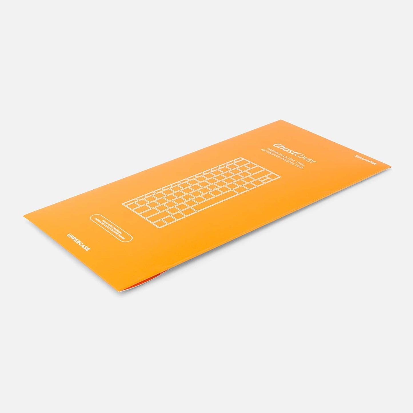 GhostCover Original Premium Ultra Thin Keyboard Cover Protector, Compatible with 2025 2024 2023 2022 2021 M4/M3/M2/M1 Pro/Max MacBook Pro 14/16, M4/M3/M2 MacBook Air 13/15, US ANSI Layout, Translucent