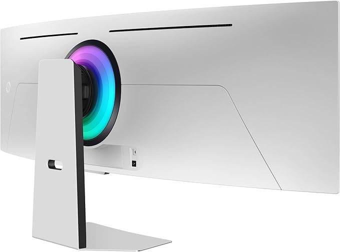 Samsung 49" Odyssey OLED G9 (G95SC) Series Curved Smart Gaming Monitor w QD-OLED, 240Hz, 0.03ms, AMD Freestyle Premium Pro, G-Sync Compatible, Dual QHD, Neo Quantum Processor Pro, LS49CG954SNXZA