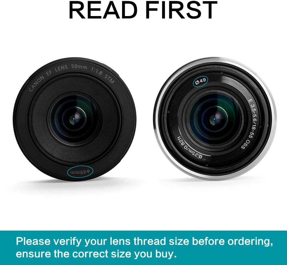 67mm Graduated Color Filters Kit 9 Pieces Gradual Colour Lens Filter Kit Set Accessory for Canon Nikon Sony Pentax Olympus Fuji DSLR Camera + Lens Filter Pouch +Lens Cleaning Cloth