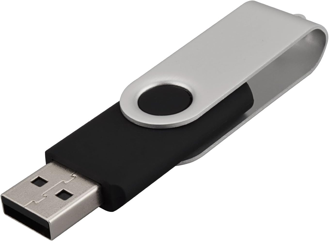20 Pack USB 2.0 Flash Drives - 32GB Memory Stick, Black