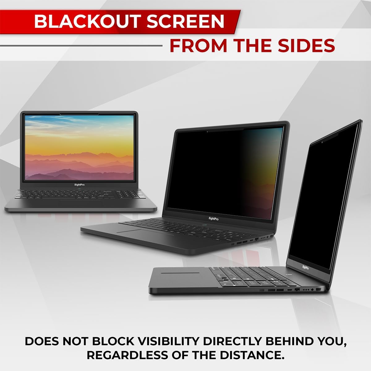 Magnetic Laptop Privacy Screen 15.6 Inch 16:9 - Removable Computer Privacy Filter Shield and Protector
