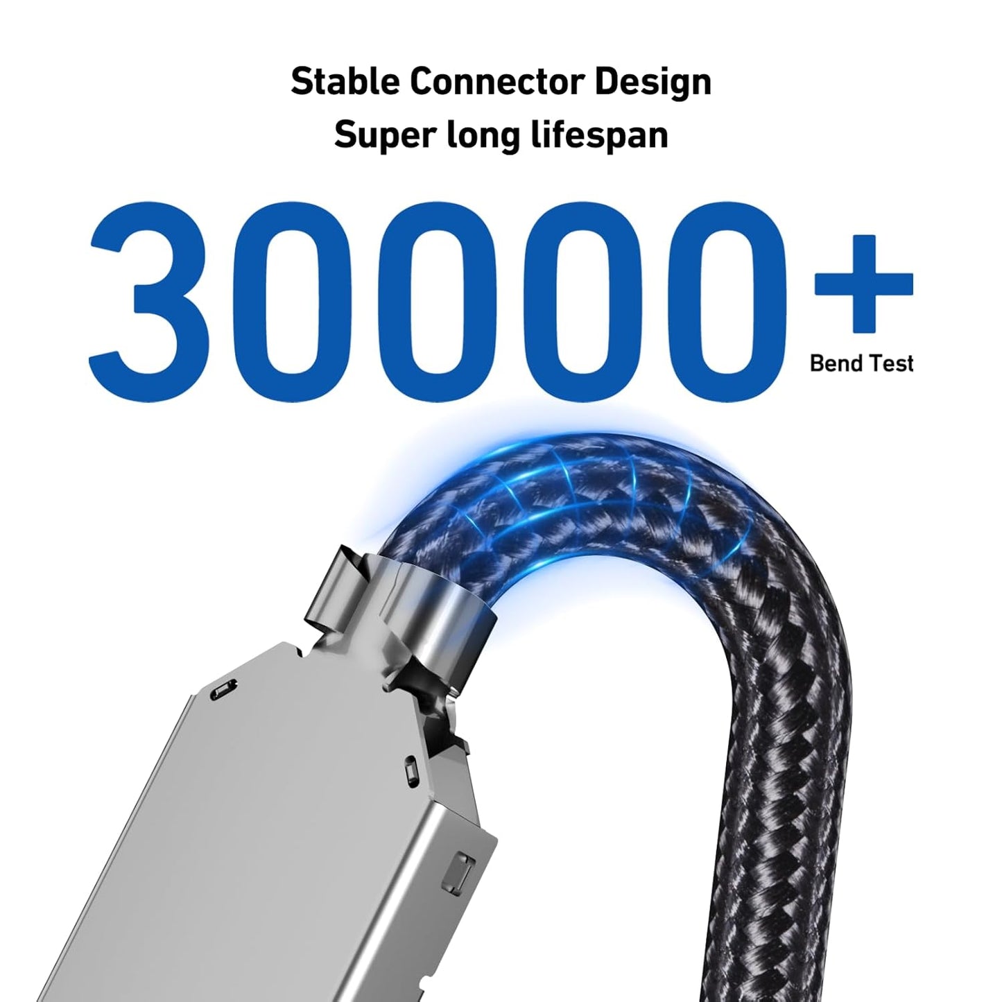 BENFEI USB 3.0 Extension Cable 6.6 Feet, Nylon Braided Compatible with Webcam, Camera, Phone, USB hub, Mouse, Keyboard, Printer, Hard Drive, Headset