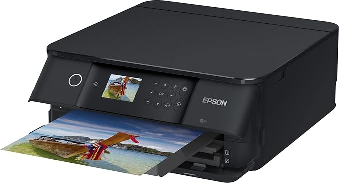 Epson Expression Premium XP-6100 Wireless Color Photo Printer with Scanner and Copier, Black, Medium