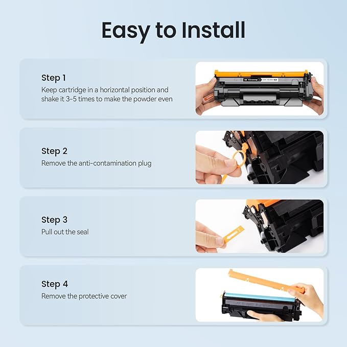 XJI 134X(with Chip) 2 Pack High Yield Compatible Toner Cartridges Replacement for HP 134 X A W1340X 134A W1340A, for Laser Jet Printer M209dw MFP M234dw M234sdn M234sdw Ink Black