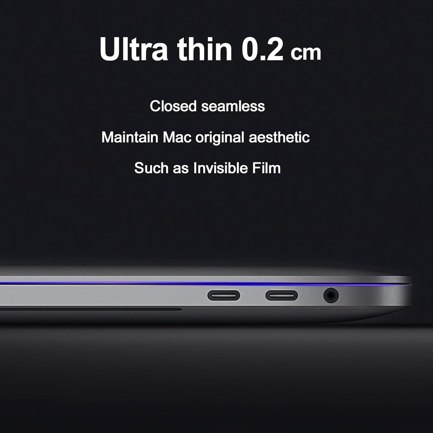 Magnetic MacBook Air 13.6/13 Inch Privacy Screen, Compatible with MacBook Air 13.6 Inch (2022-2025 Model,M2,M3,M4), Removable Matte Anti Glare Blue Light 13In Mac Laptop Screen Protector Filter IPROKKO