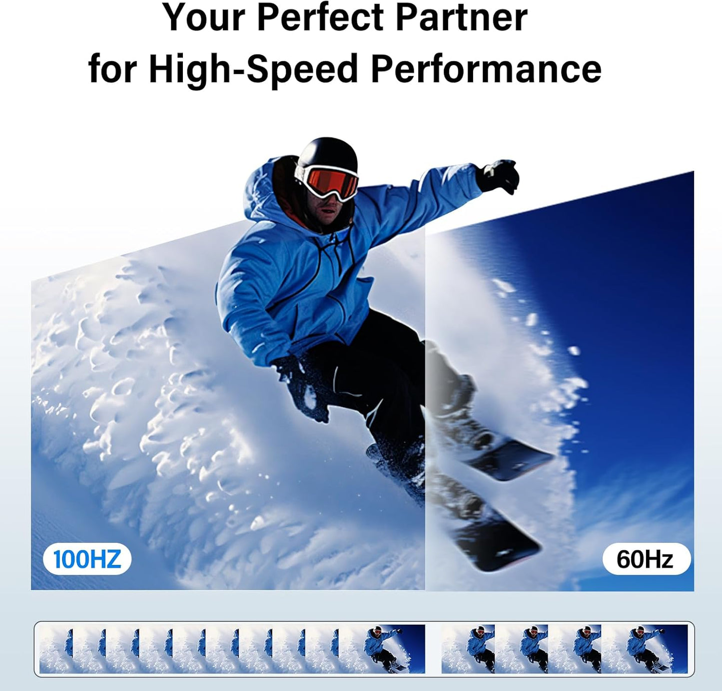 InnoView 23.8" FHD 100Hz Dual Monitor Built-in Speakers 315°Adjustable 100% sRGB Double Monitor Extendrer for Windows Mac w/HDMI Type-C Work Office Triple Monitors