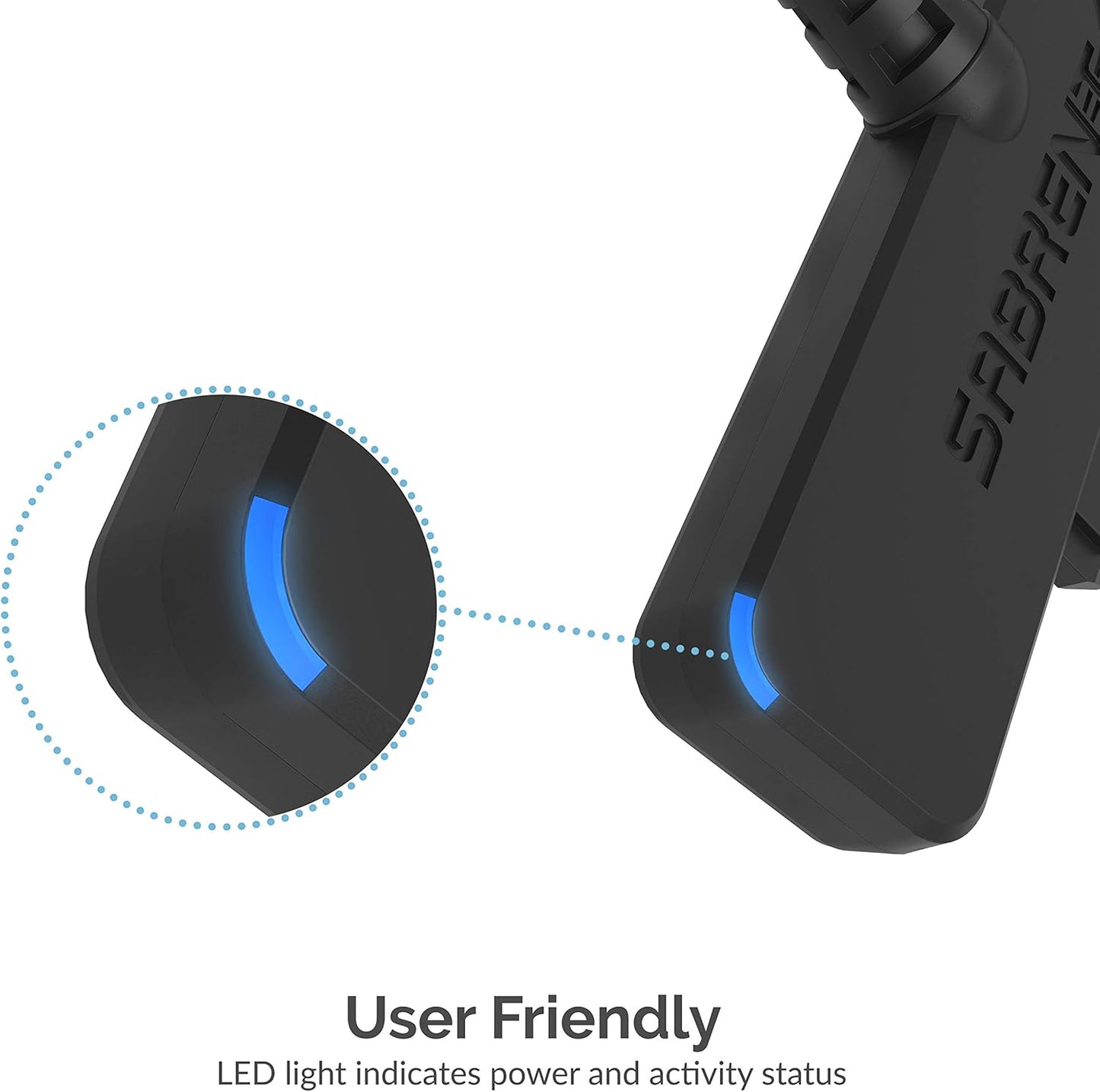 SABRENT SATA to USB Cable - USB 3.0 to 2.5” SATA I/II/III Hard Drive Adapter - External Converter for SSD/HDD Data Transfer (EC-SSHD)