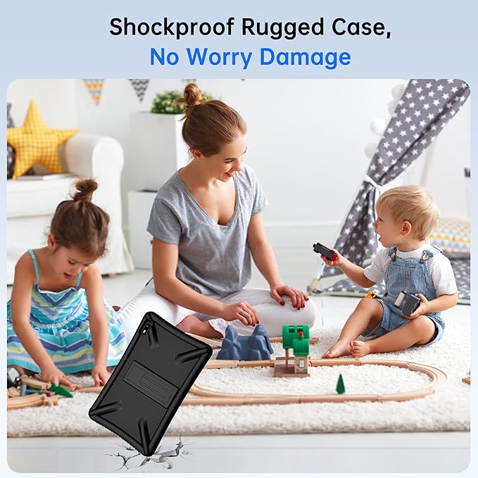 HAOVM Android 14 Tablet 10.1 Inch,4G SIM Unlocked, Quad-Core CPU 2.0GHz,3GB+32GB, TF Expandable, IPS Display, 5G WiFi, Bluetooth 5.0,5MP+8MP Dual Cameras,5000mAh, GPS, Google Kids Space,Black case