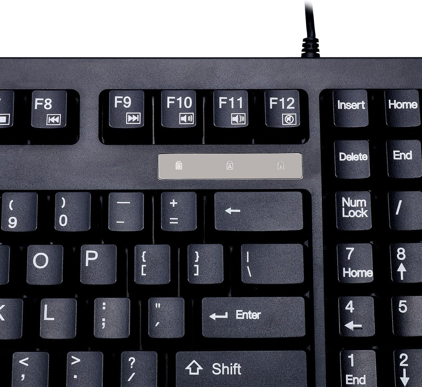 Adesso AKB-425UB - Easytouch Rackmount USB Touchpad Keyboard, Black