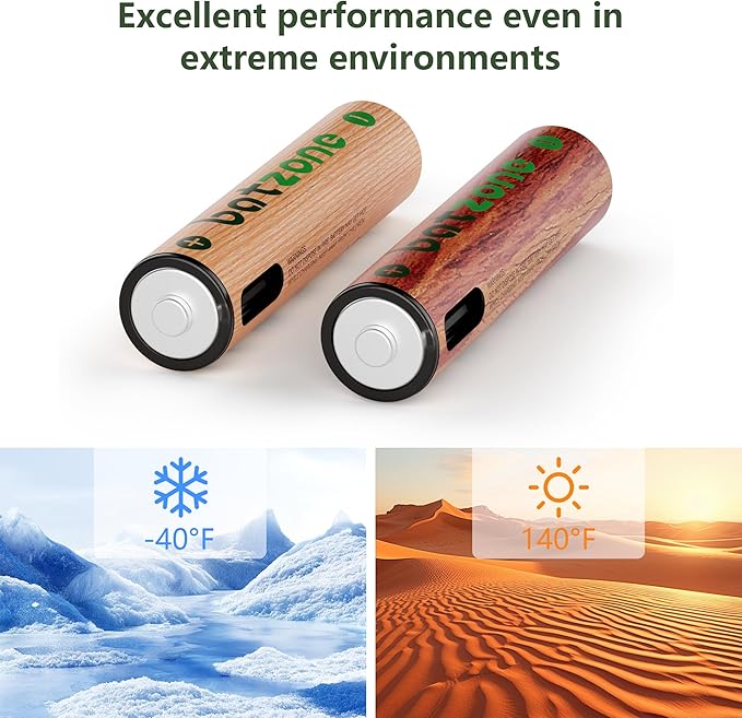 Rechargeable AAA Batteries, 814mWh AAA Batteries Lithium, Long Lasting USB C AAA Rechargeable Battery, 4 Pack with 1 USB-C 2-in-1 Charging Cable Over 1000+ Cycles
