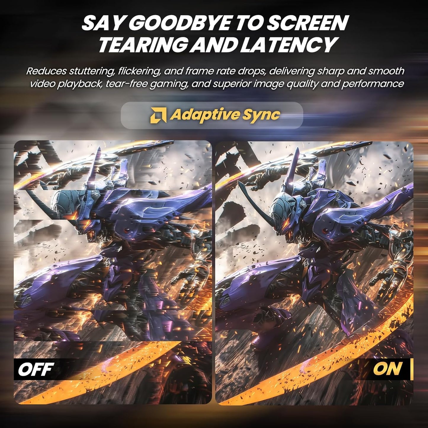 CRUA 24.5" White Gaming Monitor, 200Hz FHD(1920 * 1080P) VA Screen Computer Monitor, Supports Freesync, 120% sRGB, Blue Light Filter, Built-in Speakers, Wall Mountable Installs(HDMI 1.4/DP 1.2)