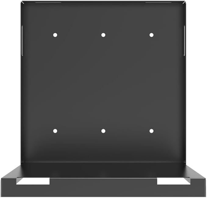 JINGCHENGMEI Universal Mount Computer Wall Mount 10" H x 6" W x 10" D, Adjustable Strap Mount for CPU, UPS, Computer Cases or Other Electronic Devices