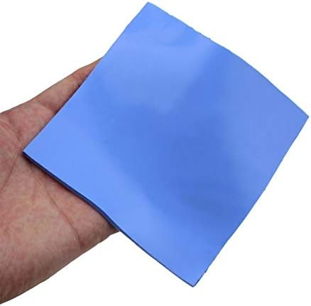 Highly Efficient 12 W/mK Thermal Pad, 100x100x2mm, Insulated, Heat & Temperature Resistant Silicone for IC, SSD, CPU, GPU, Heat Sink & LED Cooling