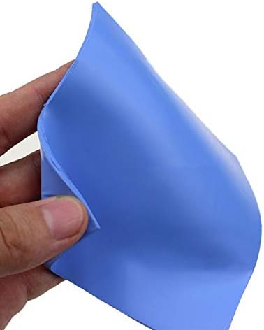 Thermal Pad, 100x100x1.5mm, 6.0 W/mK, Insulated, High Temp Resistant Silicone Pad for IC SSD CPU GPU Heat Sink LED Cooling
