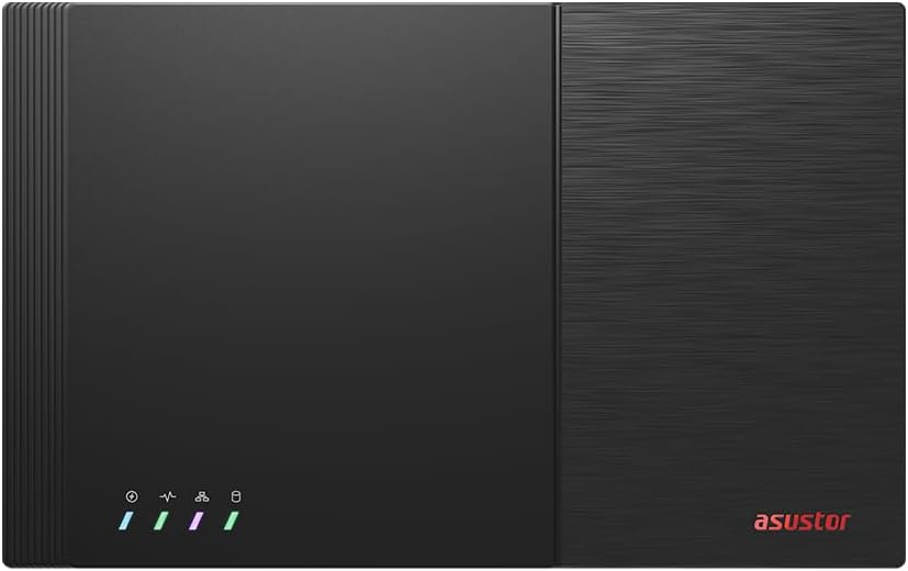 Asustor Flashstor 6 Gen 2 FS6806X 6 Bay All-SDD NAS Storage,Quad-Core 2.3GHz CPU, Dual USB 4 Ports, 10GbE Ports, 8GB RAM DDR5, Network Attached Storage with 4 x 2TB NVMe SSD