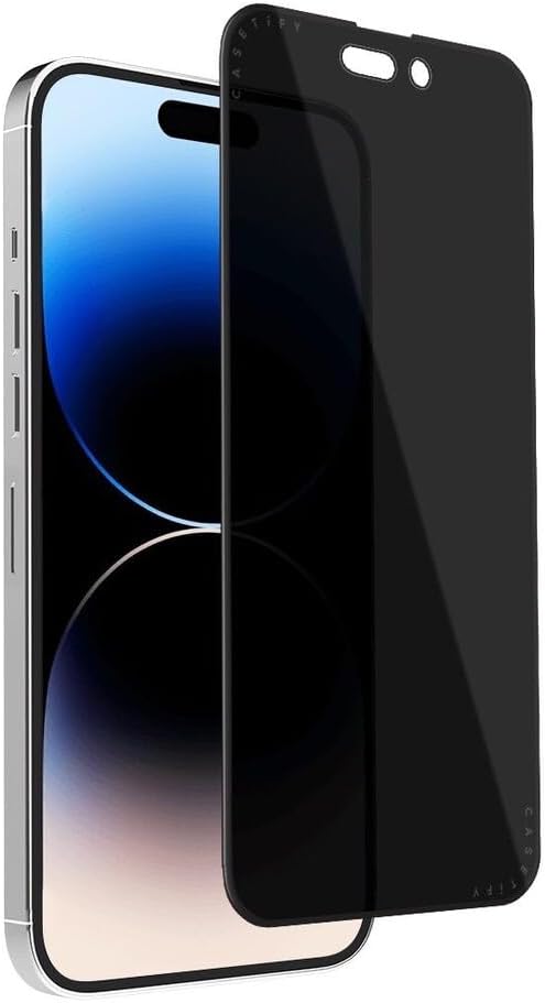CASETiFY Impact Privacy Screen Protector [Tempered Glass] for iPhone 14 Pro