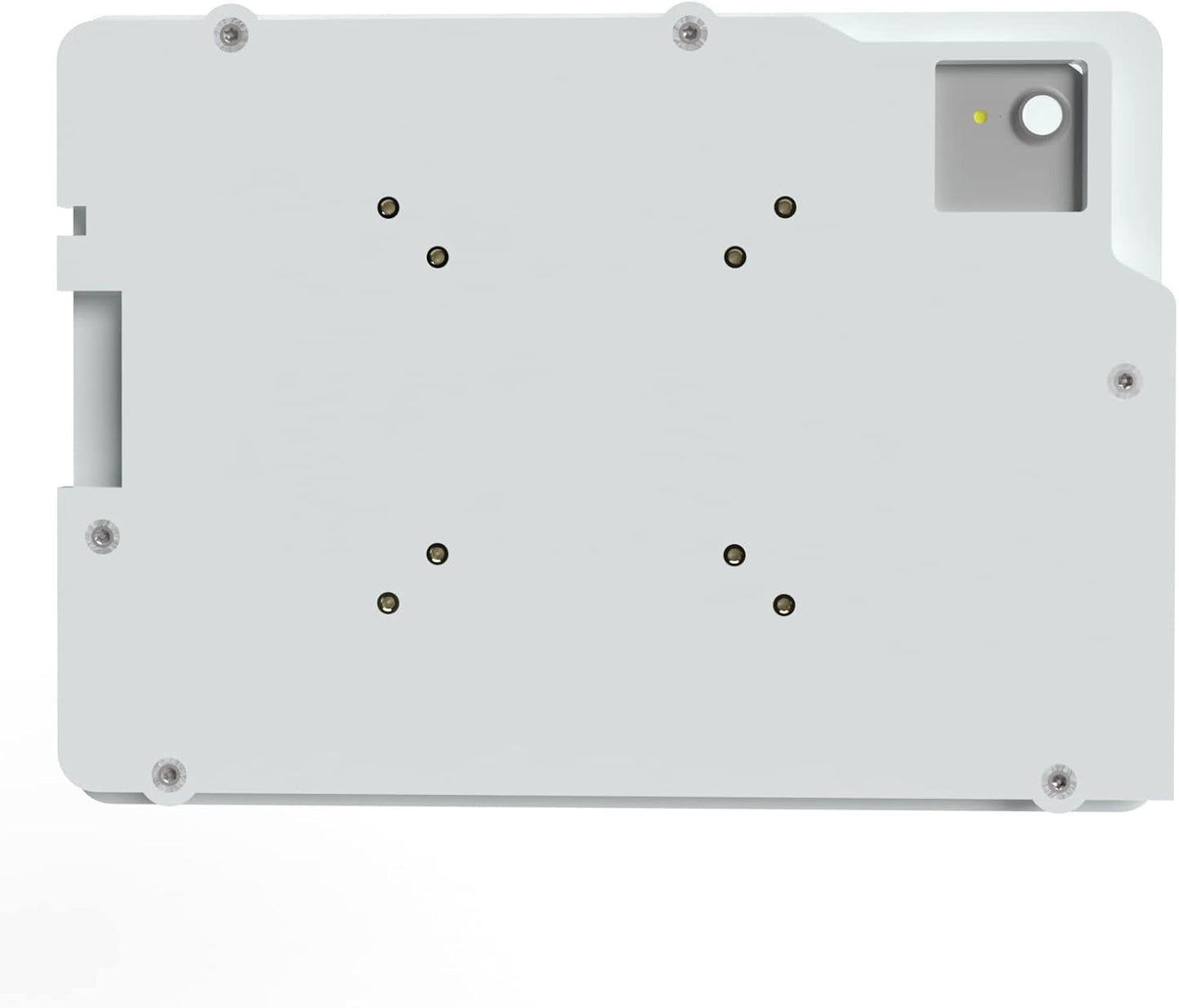 TABcare Anti-Theft Acrylic VESA Enclosure for Apple iPad Pro 11" 1st 2nd 3rd 4th gen. with Free Wall Mount Kit & 90-Degree Angle USB C Cable (iPad Pro 11 1/2/3/4, White)