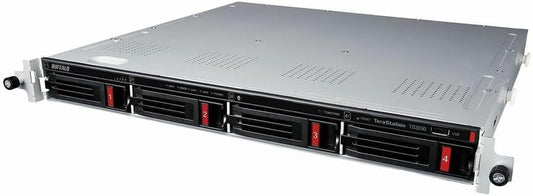 BUFFALO TeraStation 3430RN 4-Bay 32TB (4x8TB) Rackmount Small-Med Business NAS w/Hard Drives Included