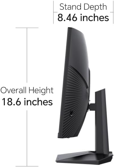 GTek 27 Inch Curved 280Hz 240Hz Gaming Monitor FHD 1080P, 1500R Curve Computer Monitor, 1920 x 1080P, VA 1ms MPRT,FreeSync, DisplayPort/HDMI, 90% DCI-P3 - F2740C