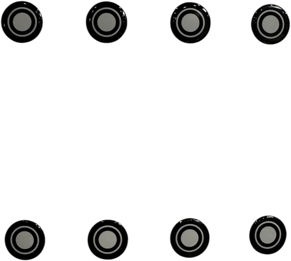 PWNAGE Ultraglide Glass Skates Feet Dot Universal Dots Rounded 0.7mm Thick Bullseye Glide Replacement