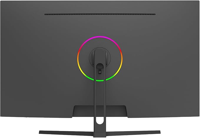 ZZA 32" Monitor | 4K UHD 3840x2160, IPS Panel, 60Hz, Adaptive Sync, 100% sRGB, Back Breathing Light,Blue Light Filter, VESA Mountable 75x75mm