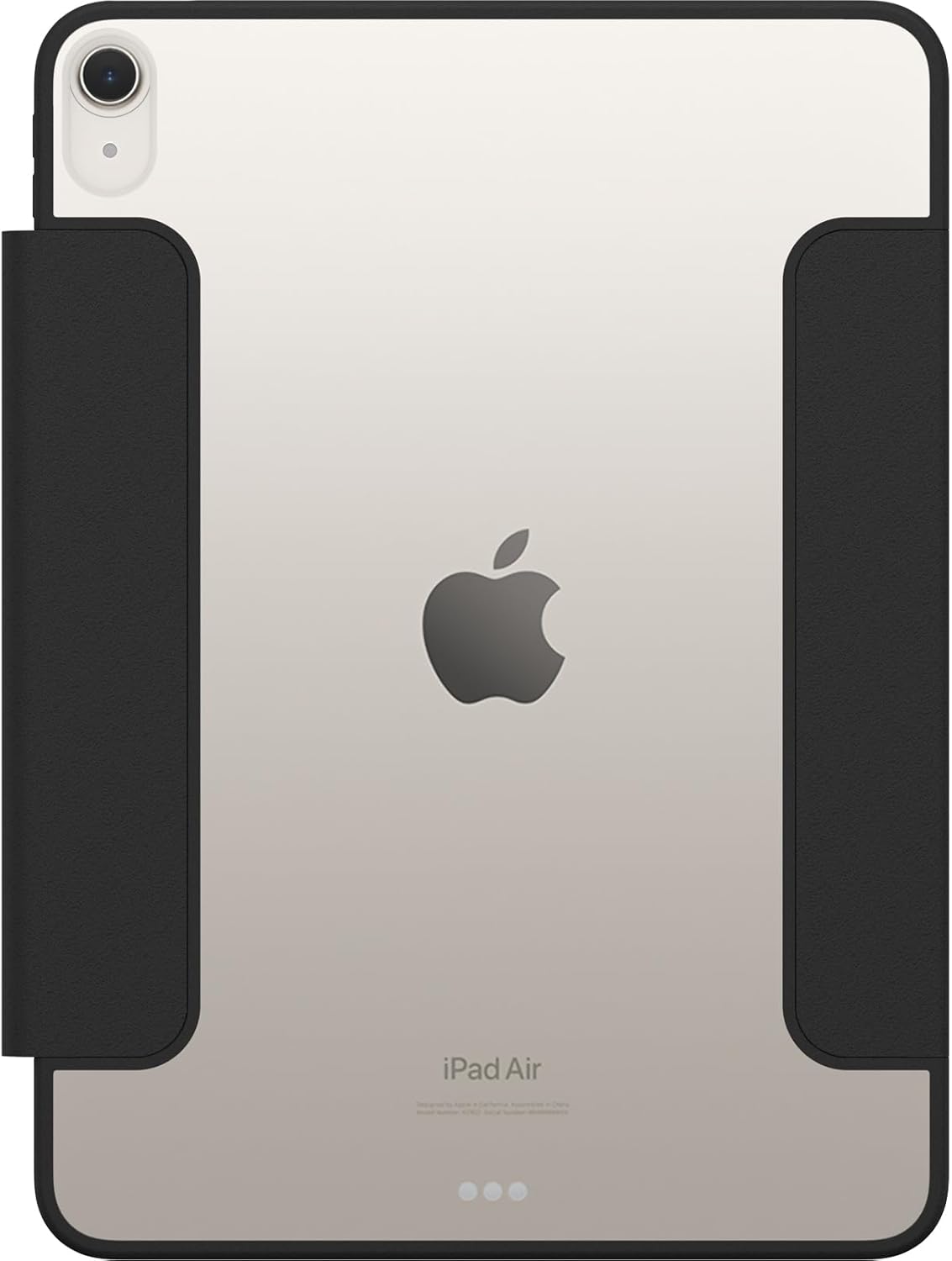 OtterBox Symmetry Series Folio for iPad Air 11-inch (M3) & (M2) - Starry Night (Clear/Black), Ultra-Sleek Design, Multiple Viewing Positions, Magnetic Sleep/Wake Cover