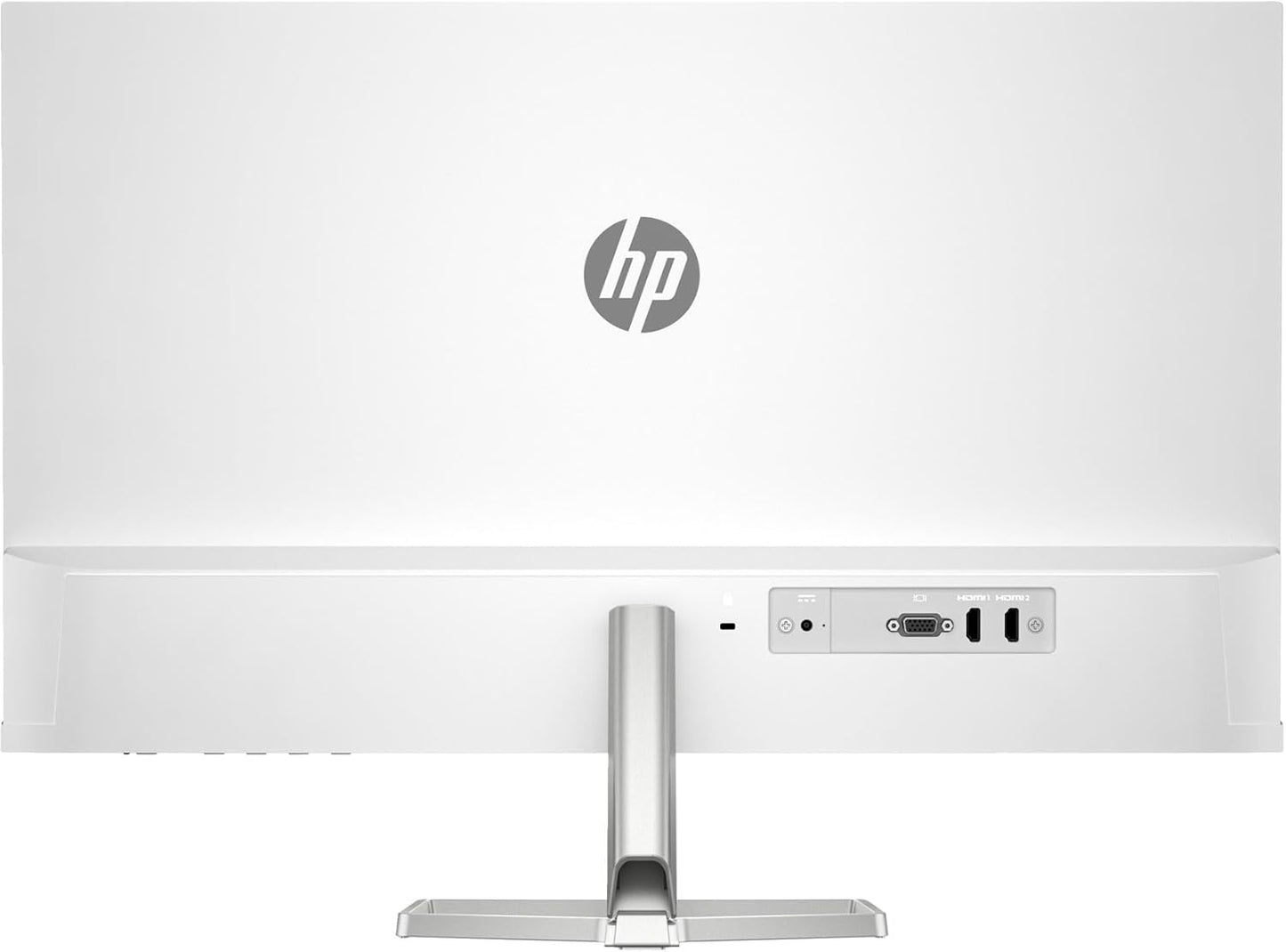 HP Series 5 527sw 27" 300 nits IPS FHD Monitor (Replaces M27FW) Adjustable Tilt, Flicker Free, Anti-glare, Ultra-thin, Low-Blue Light Filter, 1x HDMI, White/Silver w/DKZ Hub USB Port Expander (2 Pack)