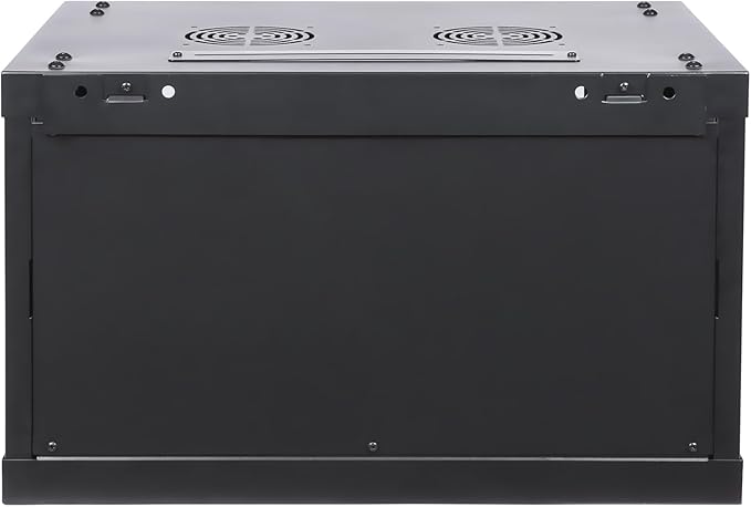 6U Wall Mount Server Cabinet Network Rack Vented Enclosure Locking Door