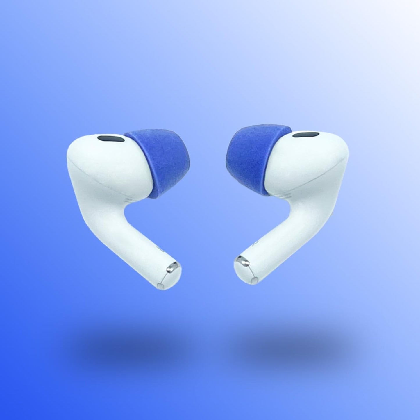 Comply Memory Foam Replacement Earbud Tips for Apple AirPods Pro 1 & 2 | Ultimate Comfort, Secure Fit, Superior Noise Isolation | Anti Slip, Prevent from Falling Out | Blue, Medium (3 Pairs)