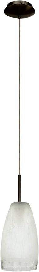EGLO 20599A Crash Ceiling Pendant, 14-Inch, Matte Nickel