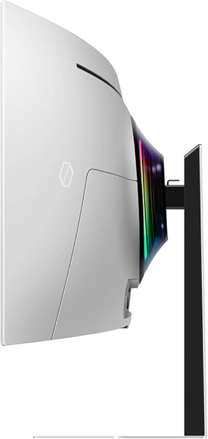 Samsung 49" Odyssey OLED G9 (G95SC) Series Curved Smart Gaming Monitor w QD-OLED, 240Hz, 0.03ms, AMD Freestyle Premium Pro, G-Sync Compatible, Dual QHD, Neo Quantum Processor Pro, LS49CG954SNXZA