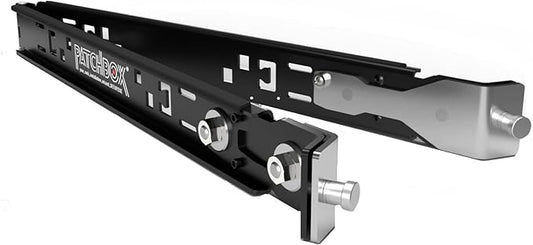 PATCHBOX Setup.exe 2 Installation Tool - Quick Mount for Patch Panel, Computer Cabinet, Server, Network Racks and Laptops - Compatible with 19” Rails, Square and Threaded Holes - Supports 50kg/100lb