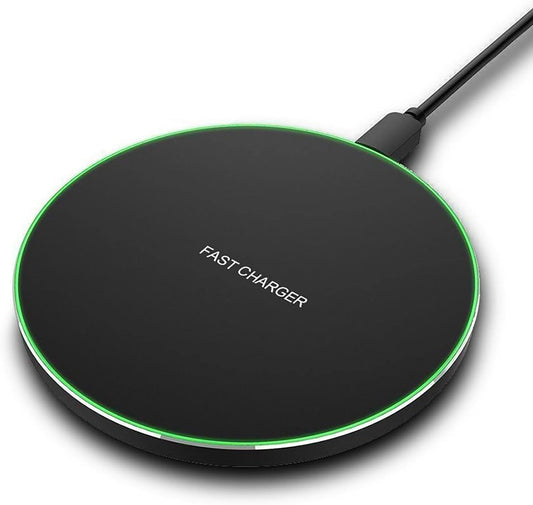 Fast Wireless Charger,20W Max Wireless Charging Pad Compatible with iPhone 16/16 Pro/15/14/13/12/SE/11/XS Max/XR,AirPods;FDGAO Wireless Charge Mat for Samsung Galaxy S25/S24/Note,Pixel/LG G8