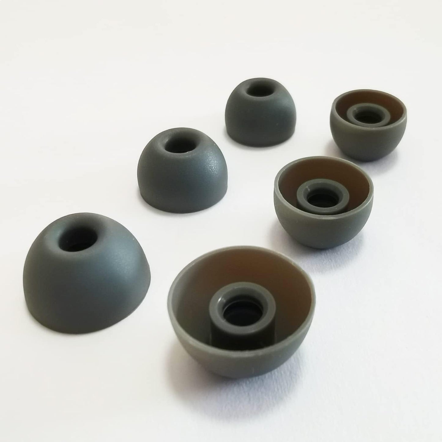 Silicone Ear Tips for Beats Fit Pro Replacement Tips for Beats Fit Pro/Beats Studio Buds Earbuds 6 Pairs LMS Gray