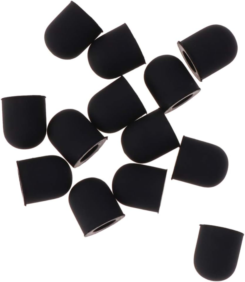 15pcs Pen Tip Case Silicone Stylus Tip Pen Tip Cover Touch Screen Stylus Tip