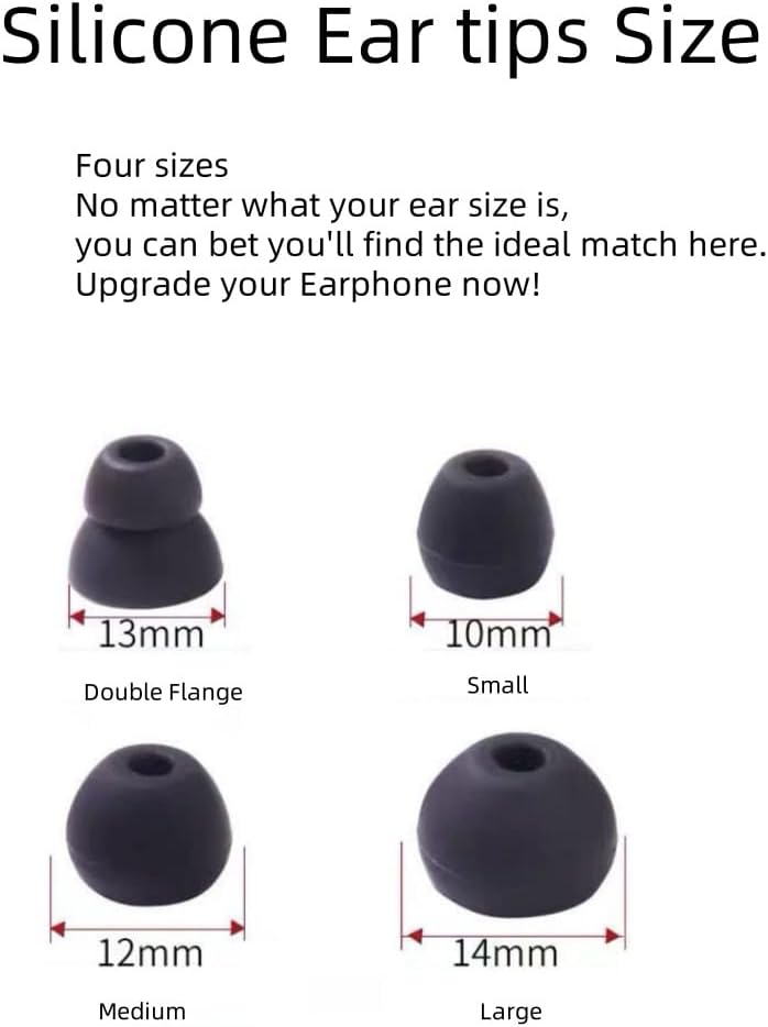 Replacement Ear Tips for Beats Urbeats2.0 Tour2.0 ibeats Beats x, Beats Flex Secure Fit for Powerbeats Pro Silicone Earbuds Washable Sweat-Resistant Noise Isolation 8 Pairs (Coral Pink)