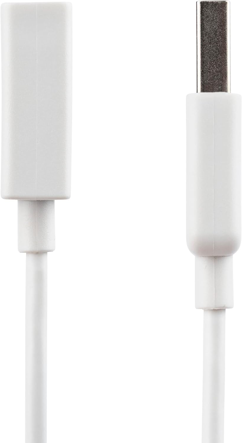 StarTech.com 3m White USB 2.0 Extension Cable Cord - A to A - USB Male to Female Cable - 1x USB A (M), 1x USB A (F) - White, 3 meter (USBEXTPAA3MW)
