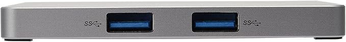 H4 Laptop Screen Extension - 8 in 1 HUB with Dual HDMI Extended, 2 HDMI(4K @60Hz),3 USB A&C 3.0 Ports Hub for Dell/HP/Lenovo