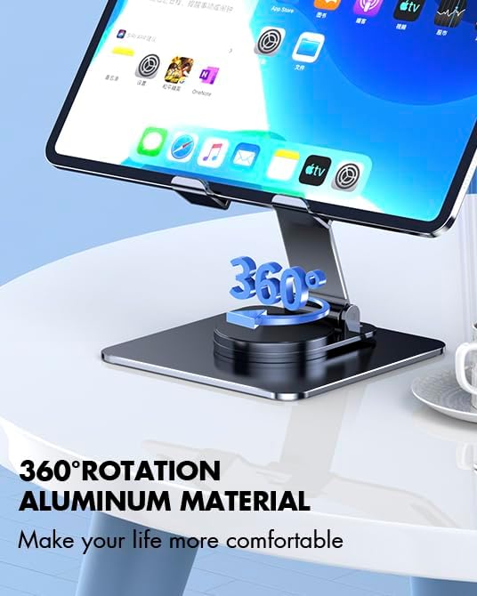 iPad Cooler,Magnetic Tablet Cooler for ipad/Surface pro/Samsung Tab,Universal Radiator with Temperature Display for Mobile Gaming,Tiktok Live Streaming(Including Tablet stand Holder)