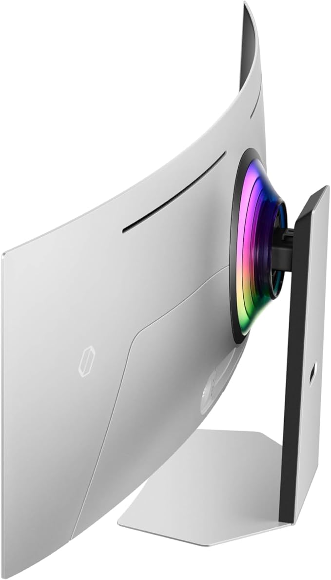 Samsung 49" Odyssey OLED G9 (G95SC) Series Curved Smart Gaming Monitor w QD-OLED, 240Hz, 0.03ms, AMD Freestyle Premium Pro, G-Sync Compatible, Dual QHD, Neo Quantum Processor Pro, LS49CG954SNXZA
