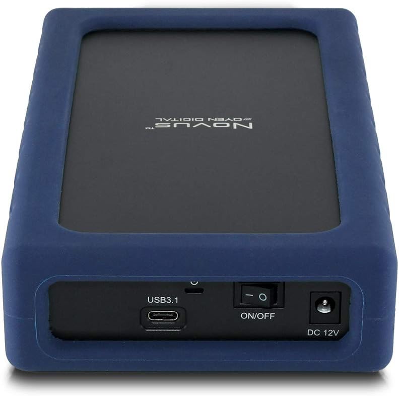Oyen Digital Novus 20TB External USB-C 7200RPM Hard Drive, (3N1-C-20T-BL)